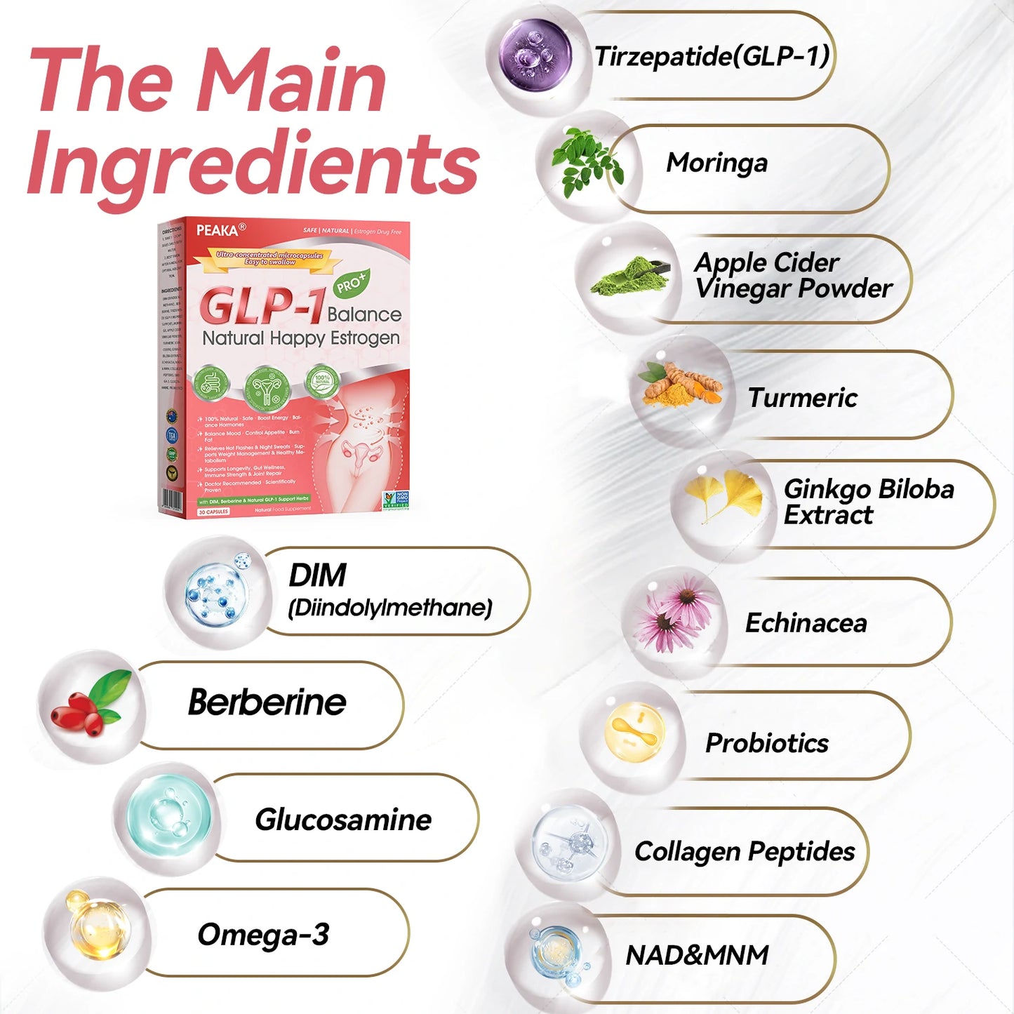 | 𝐎𝐟𝐟𝐢𝐜𝐢𝐚𝐥 Australia 𝐒𝐭𝐨𝐫𝐞 | 🇦🇺 PEAKA® GLP-1 Natural Happy Estrogen Balance · Double-Layer Nanoliposome Microcapsules ·Easy-to-Swallow for Middle-Aged & Older Adults💪For obesity, diabetes, menopause relief, sleep, gut & joints)