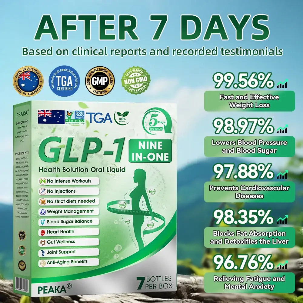 | 𝐋𝐚𝐬𝐭 𝐃𝐚𝐲 𝐏𝐫𝐨𝐦𝐨𝐭𝐢𝐨𝐧 𝟖𝟎% 𝐎𝐅𝐅 | 𝙿𝙴𝙰𝙺𝙰®🇦🇺𝐆𝐋𝐏-𝟏 𝐍𝐈𝐍𝐄-𝐈𝐍-𝐎𝐍𝐄 𝐇𝐞𝐚𝐥𝐭𝐡 𝐒𝐨𝐥𝐮𝐭𝐢𝐨𝐧 𝐎𝐫𝐚𝐥 𝐋𝐢𝐪𝐮𝐢𝐝 (𝐉𝐮𝐬𝐭 𝐨𝐧𝐜𝐞 𝐚 𝐝𝐚𝐲, 𝐯𝐢𝐬𝐢𝐛𝐥𝐞 𝐜𝐡𝐚𝐧𝐠𝐞𝐬 𝐢𝐧 𝟕 𝐝𝐚𝐲𝐬) 👩‍⚕️ 𝐅𝐨𝐫 𝐨𝐛𝐞𝐬𝐢𝐭𝐲, 𝐜𝐚𝐫𝐝𝐢𝐨𝐯𝐚𝐬𝐜𝐮𝐥𝐚𝐫 𝐡𝐞𝐚𝐥𝐭𝐡, 𝐝𝐢𝐚𝐛𝐞𝐭𝐞𝐬, 𝐬𝐥𝐞𝐞𝐩 𝐚𝐩𝐧𝐞𝐚, 𝐠𝐮𝐭 𝐡𝐞𝐚𝐥𝐭𝐡, 𝐣𝐨𝐢𝐧𝐭 𝐢𝐬𝐬𝐮𝐞𝐬, 𝐚𝐧𝐝 𝐦𝐨𝐫𝐞