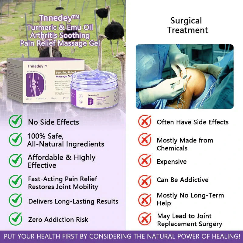 𝐓𝐧𝐧𝐞𝐝𝐞𝐲® 🛡️𝐓𝐮𝐫𝐦𝐞𝐫𝐢𝐜 & 𝐄𝐦𝐮 𝐎𝐢𝐥 𝐀𝐫𝐭𝐡𝐫𝐢𝐭𝐢𝐬 𝐒𝐨𝐨𝐭𝐡𝐢𝐧𝐠 𝐏𝐚𝐢𝐧 𝐑𝐞𝐥𝐢𝐞𝐟 𝐌𝐚𝐬𝐬𝐚𝐠𝐞 𝐆𝐞𝐥 👨‍⚕️Recommended by the Australian Orthopaedic Association (AOA) 💪⚡